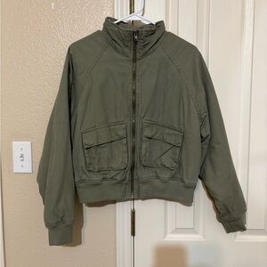 Olive Green bombers Jacket
